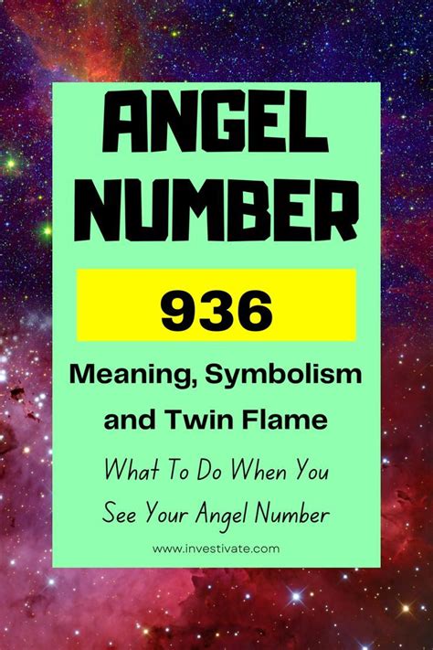 936 angel number meaning|936 Angel Number: Meaning For Love, Career, Twin Flames,